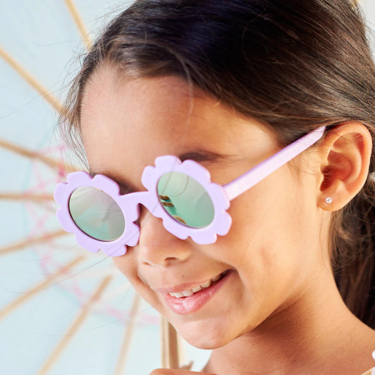 Irresistible Iris Flower I Polarized Lavender Mirrored Lenses - Image 6