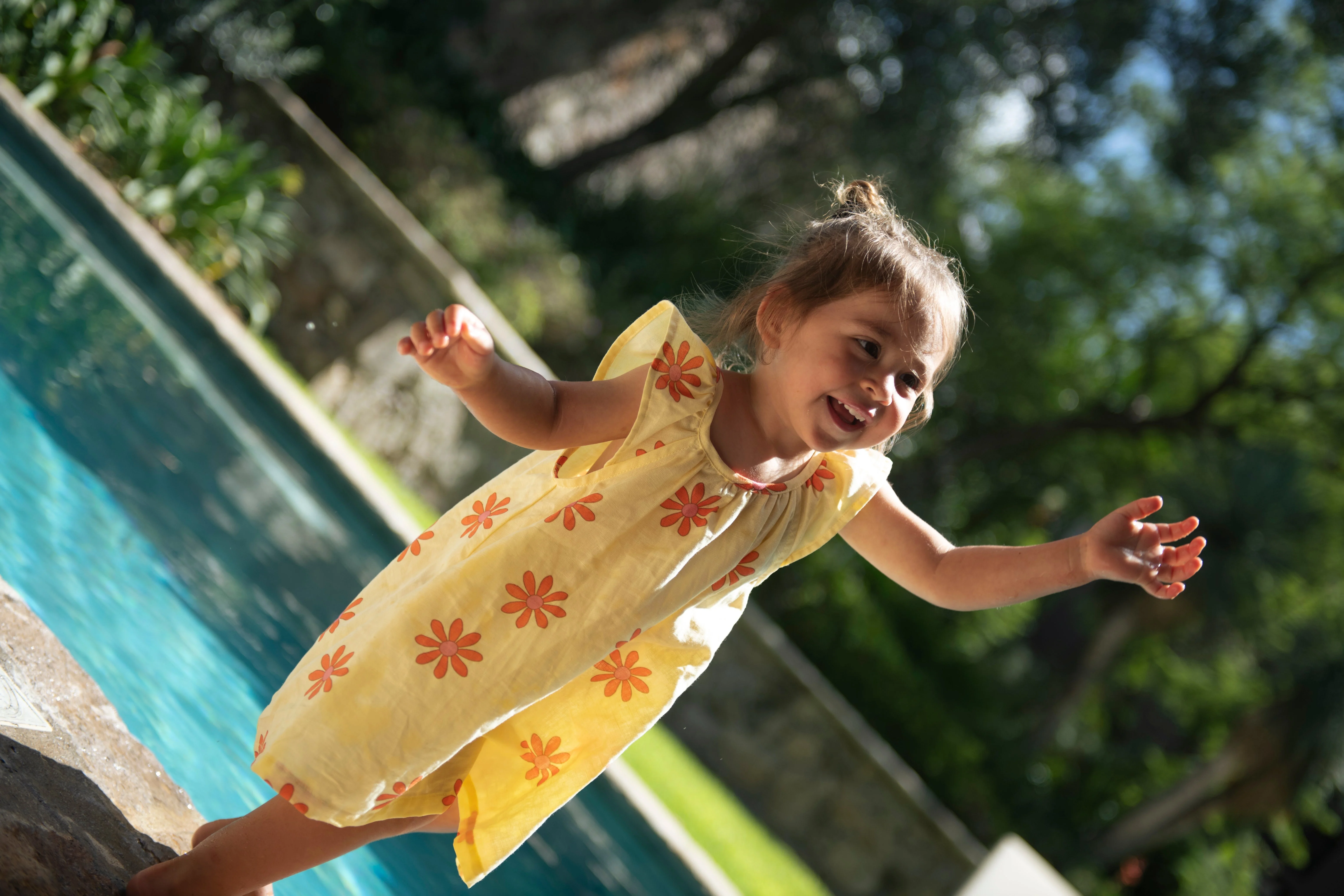 Flower Power Linen Dress - Image 2