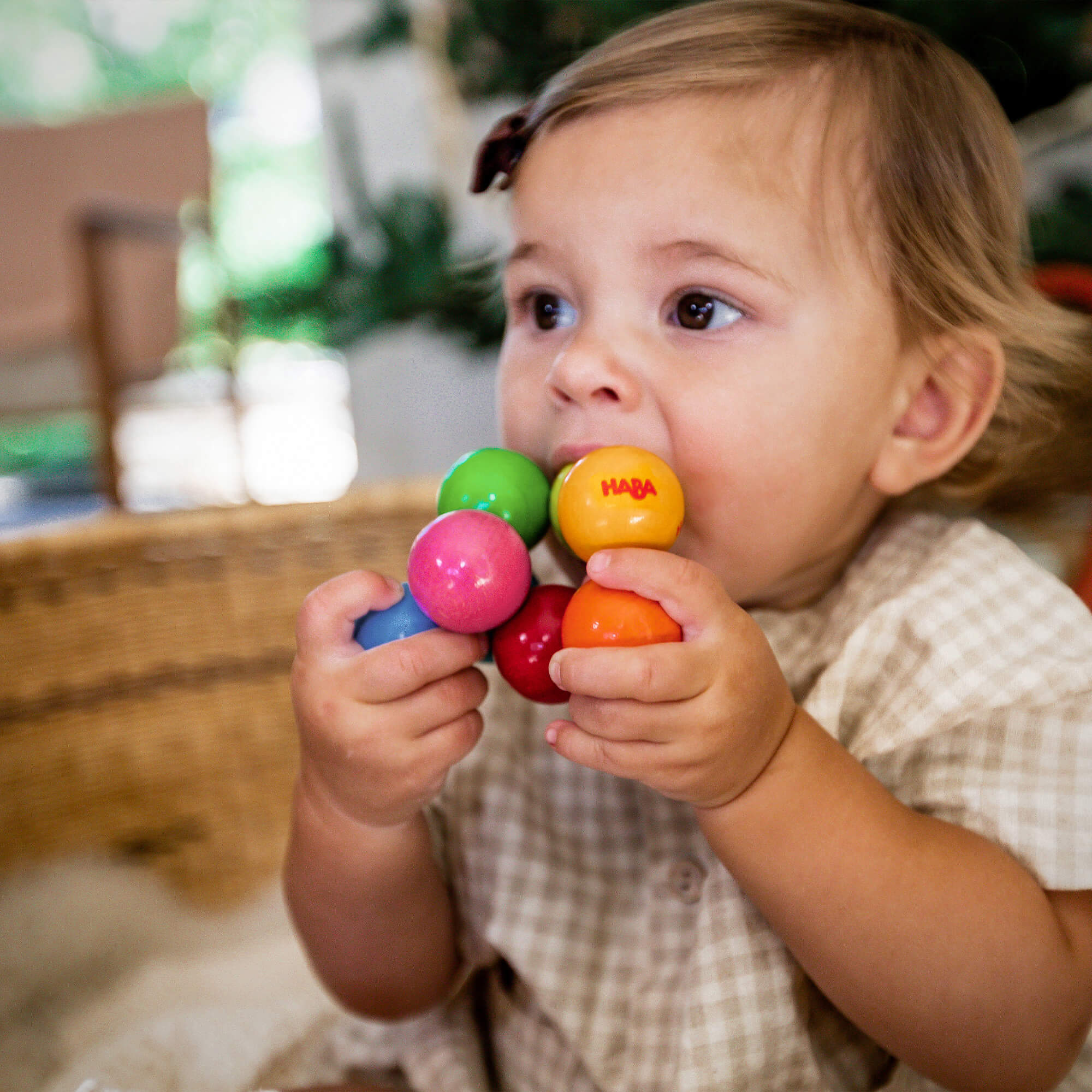 Magica Wooden Grasping and Teething Toy - Image 2