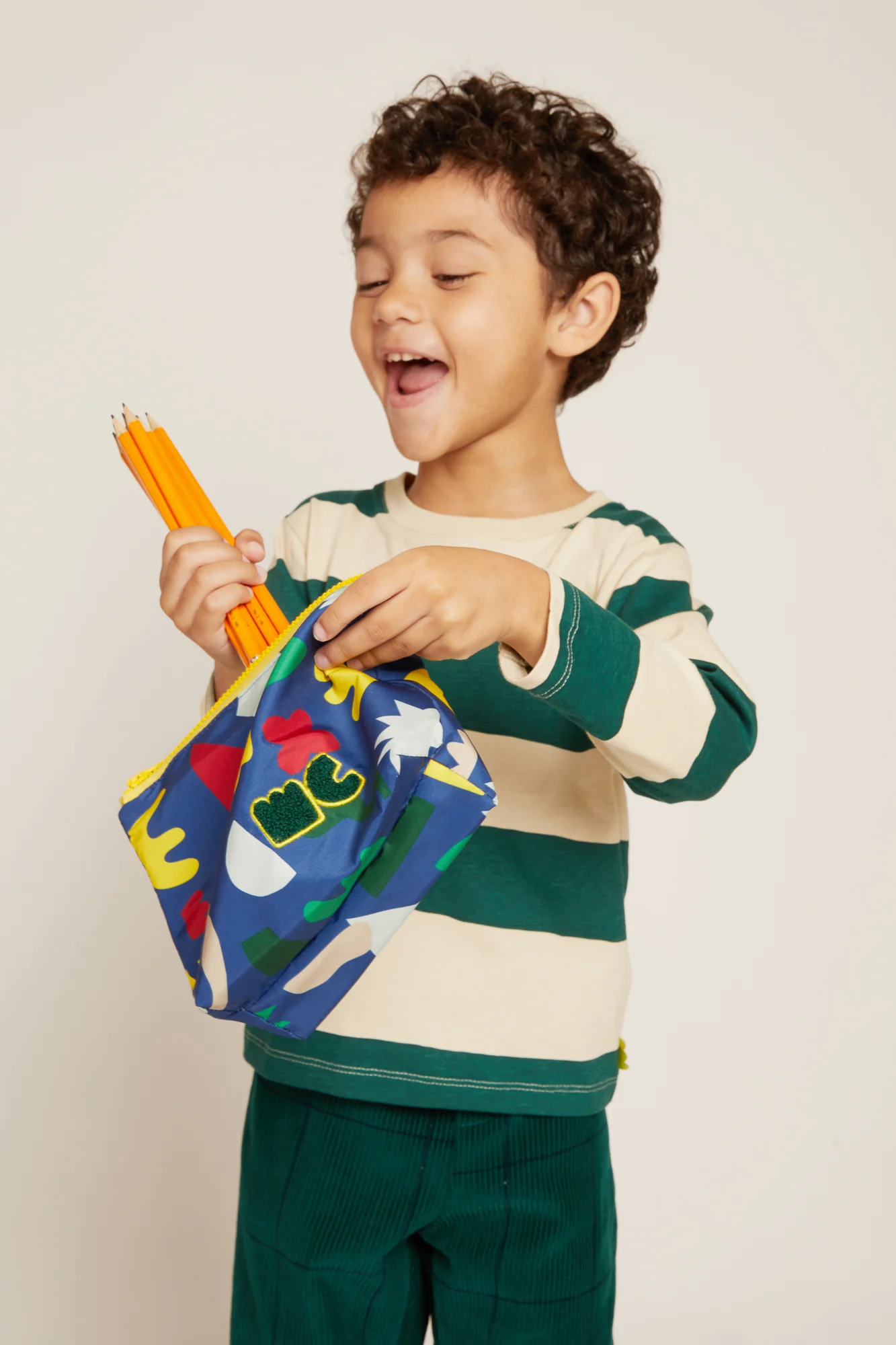Mon Coeur Recycled Zipper Pouch - Image 3