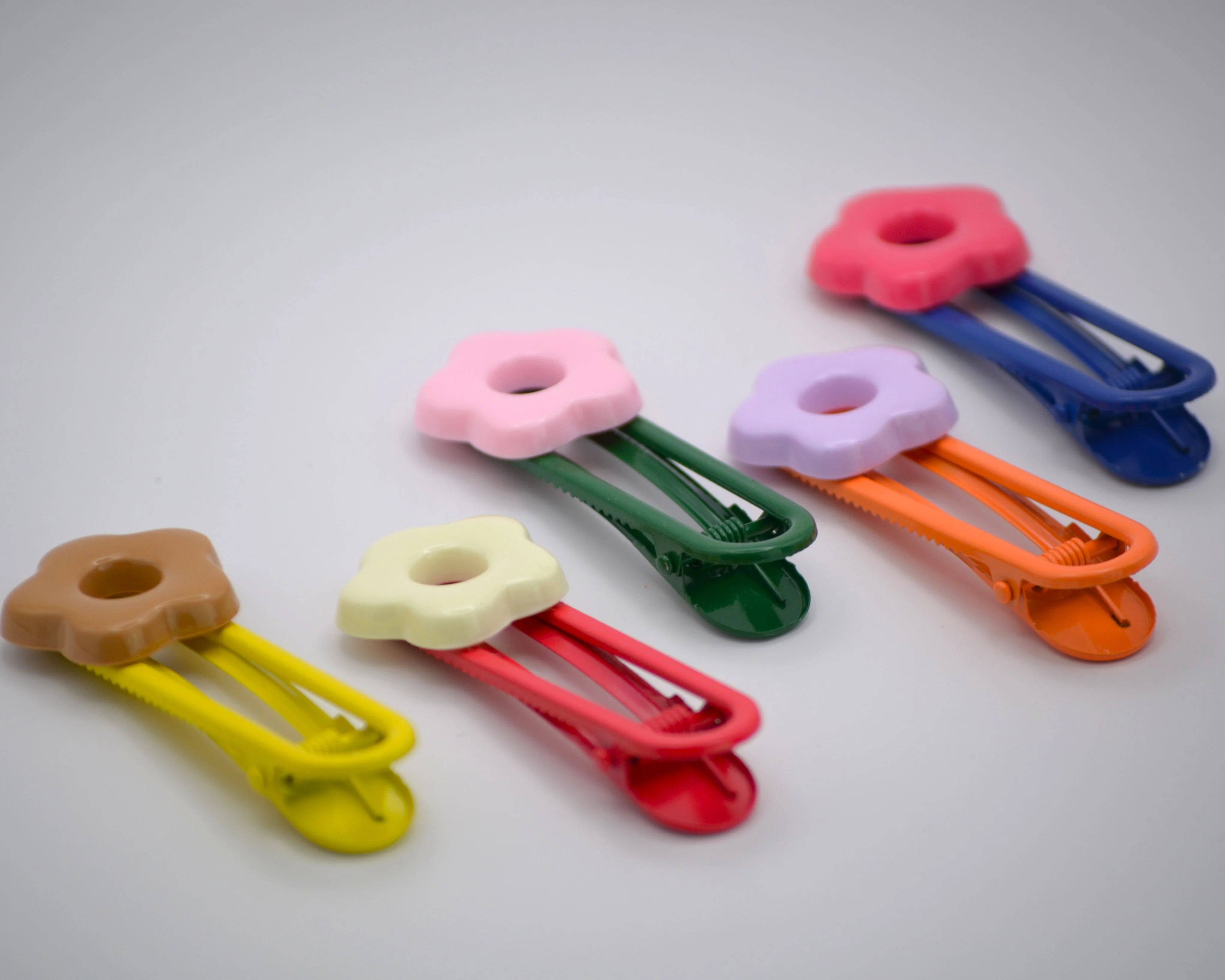 Playful Hair Clips (Set of 5) - Image 3