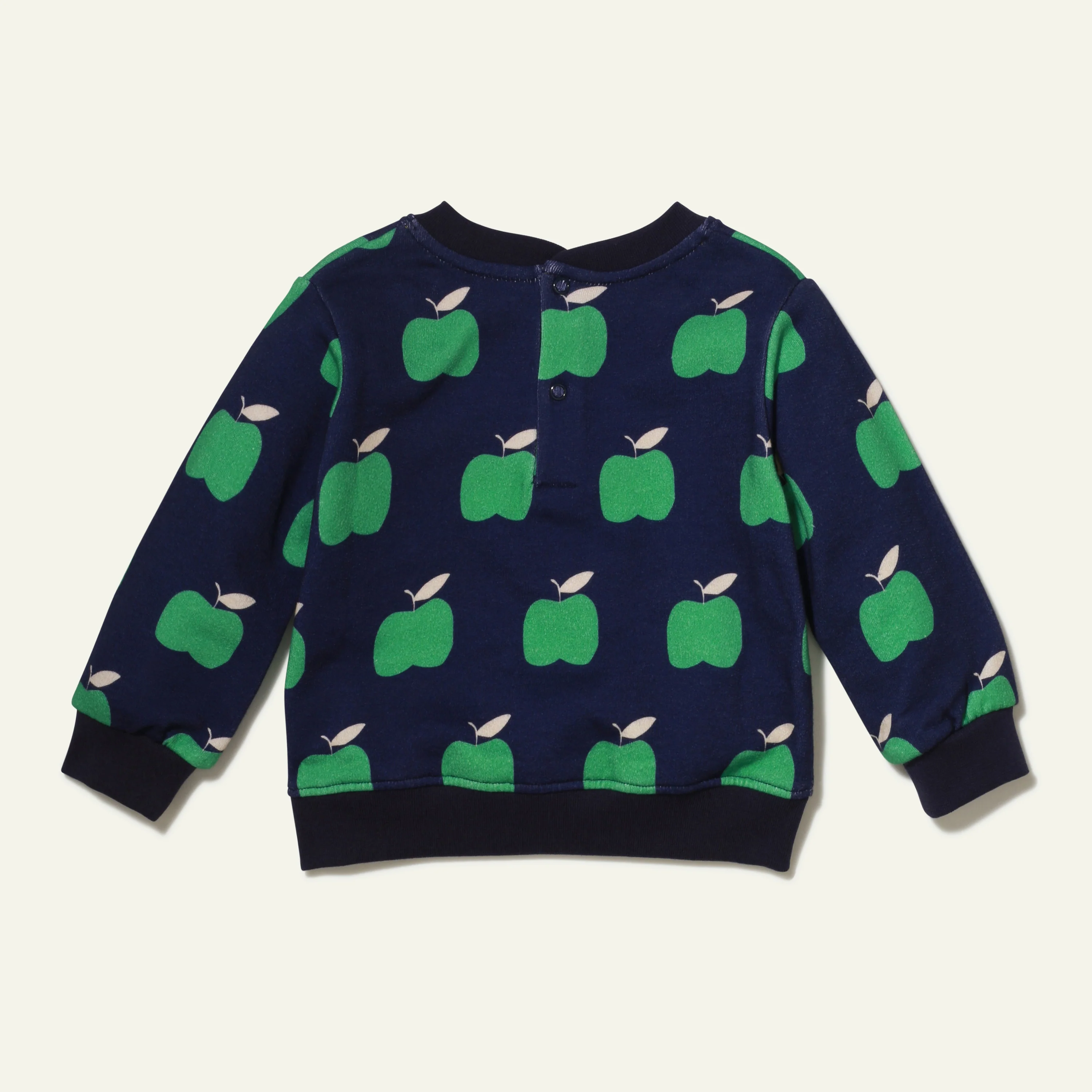 Recycled Cotton Apples Baby Sweatshirt - Image 3