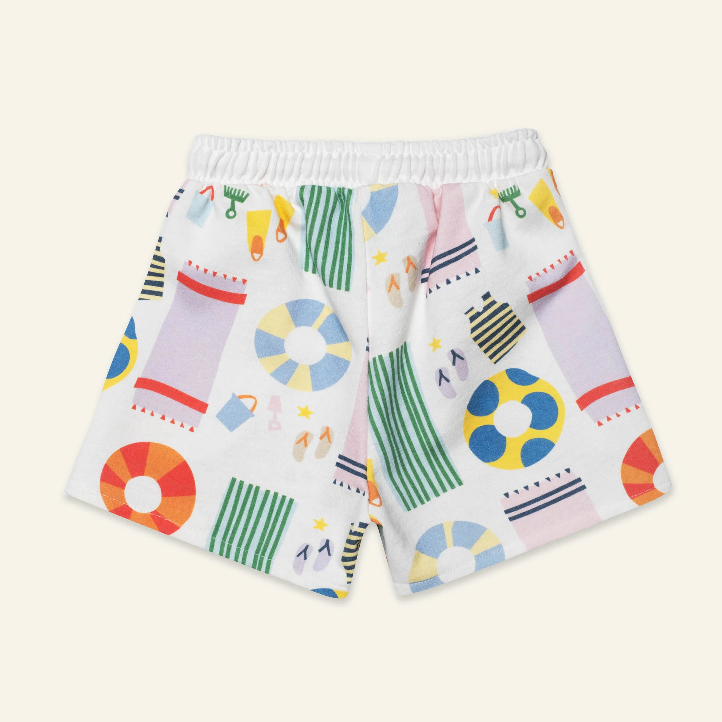 Recycled Cotton Beach Cropped Kid Short - Image 7