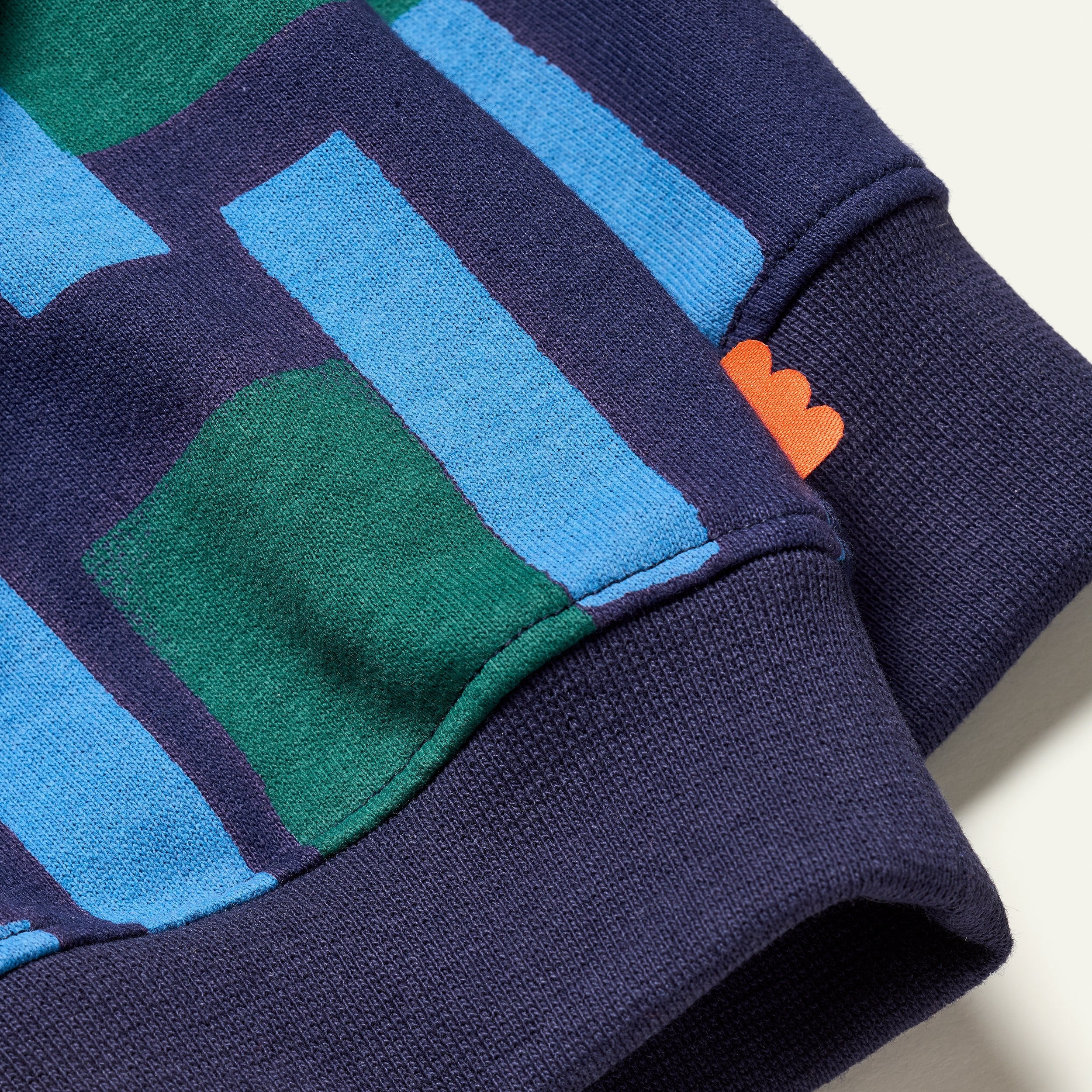 Blue Block Sweatshirt - Image 5