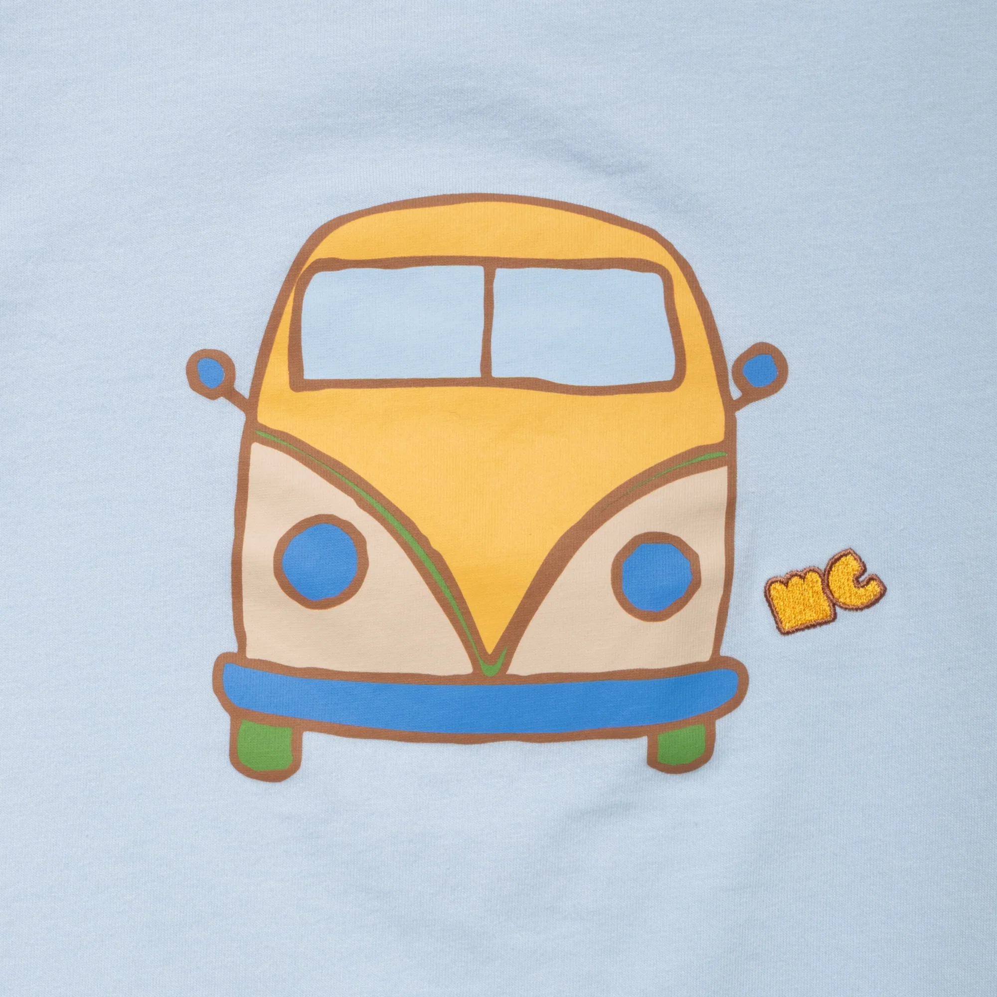 Blue Groovy Van T-Shirt - Image 3