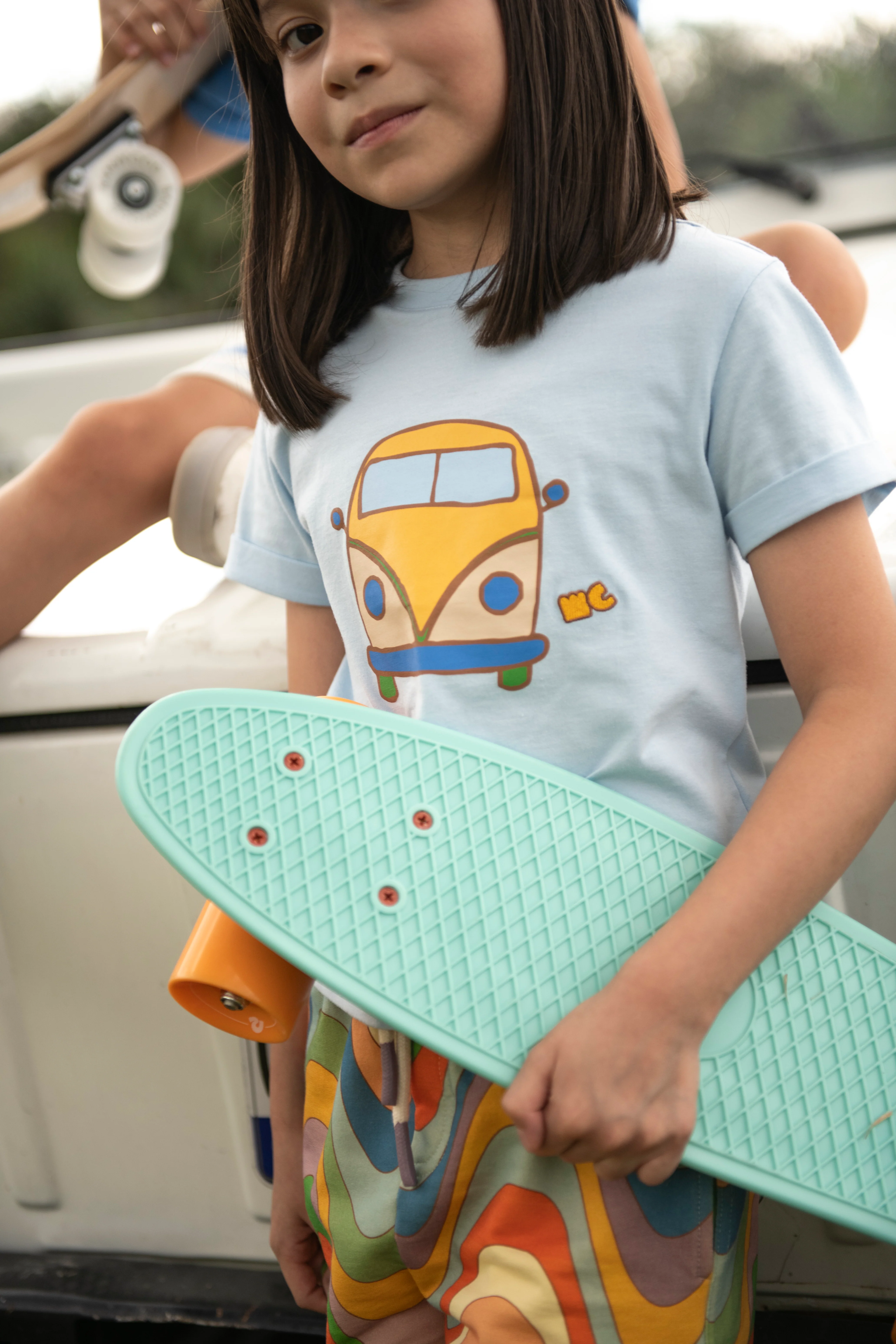 Blue Groovy Van T-Shirt - Image 4