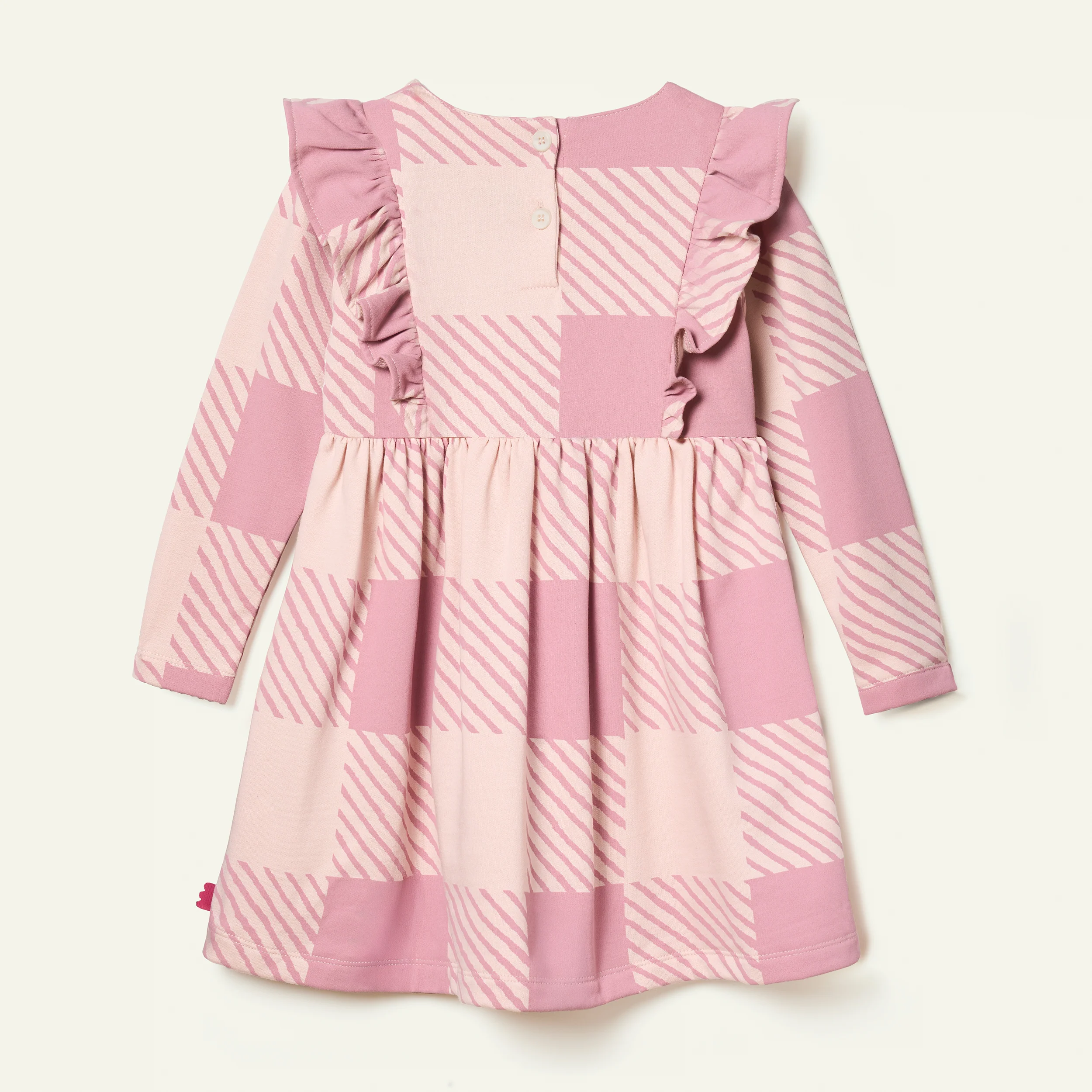 Buffalo Check RuffleDress - Image 3