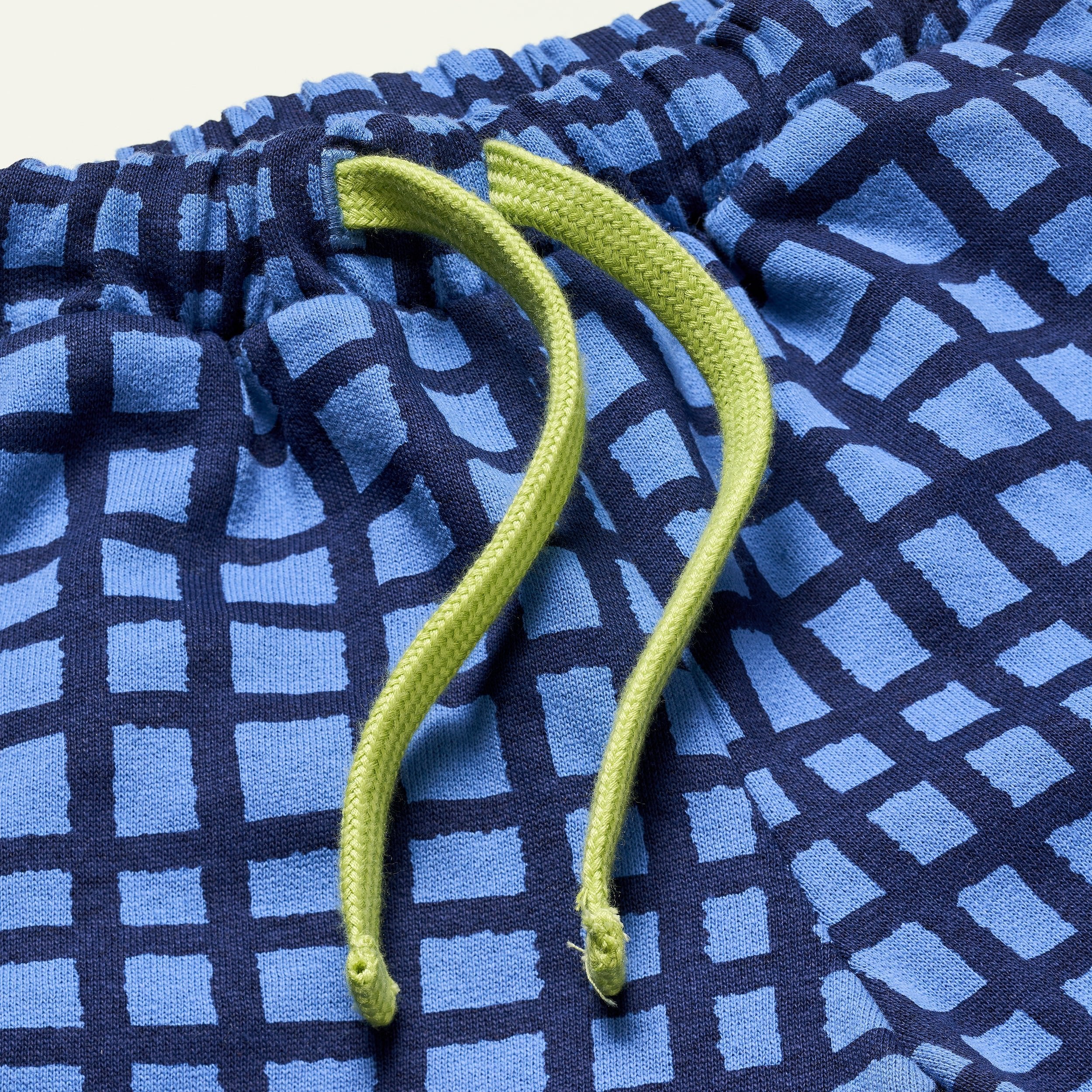 Blue Grid Jogger - Image 4