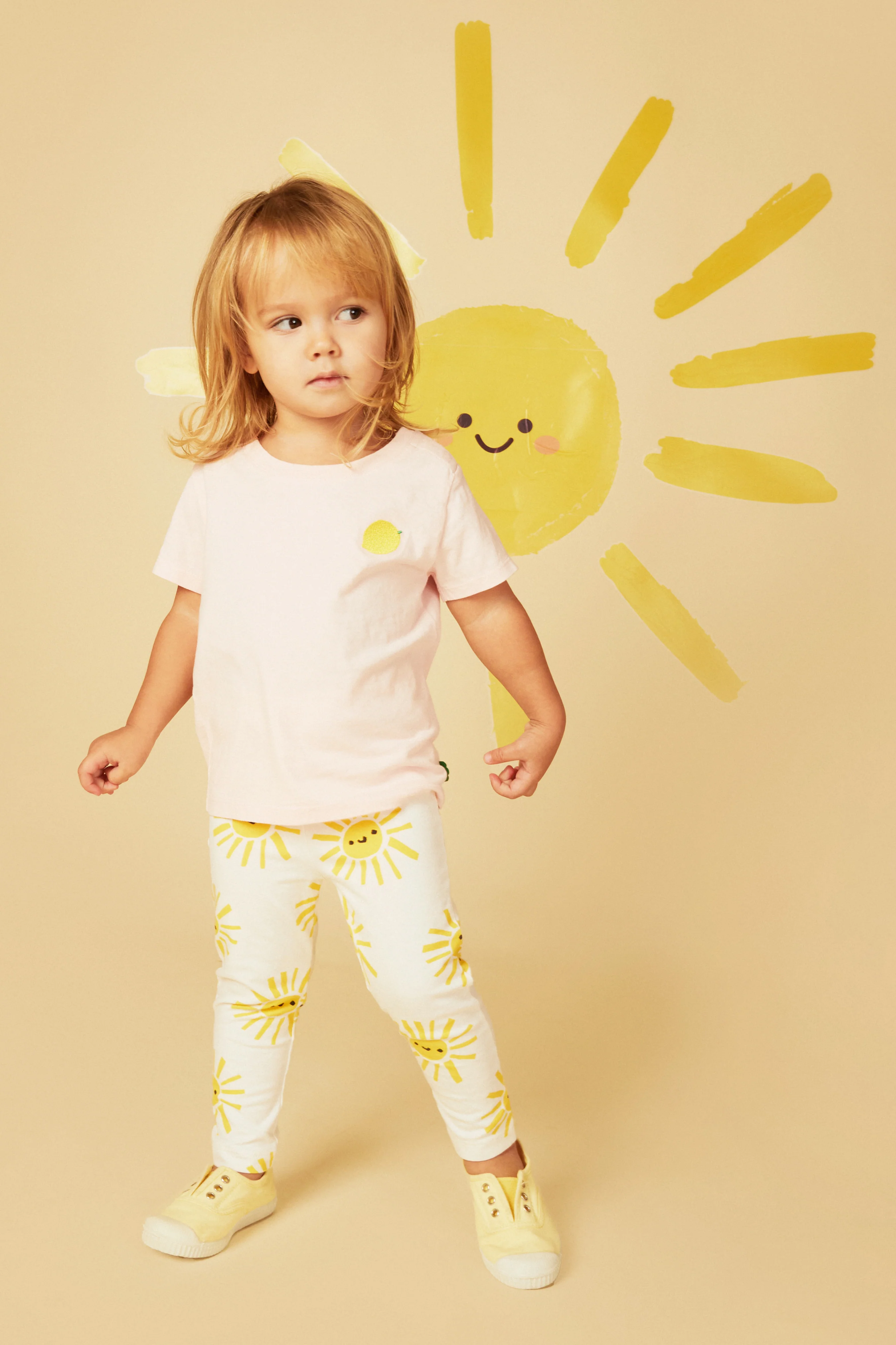 Recycled Cotton Lemon Baby T-Shirt - Image 3