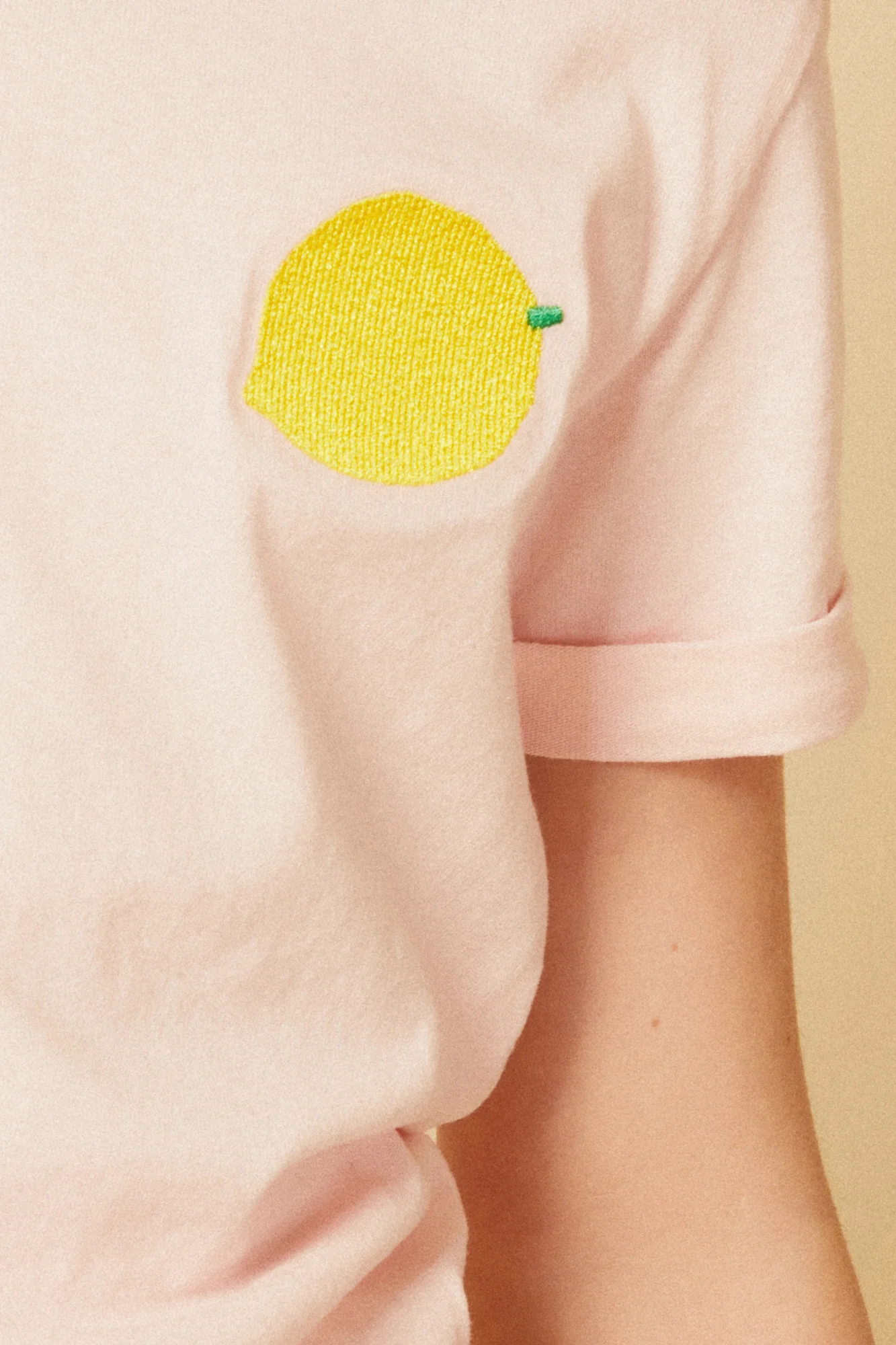Recycled Cotton Lemon Baby T-Shirt - Image 5