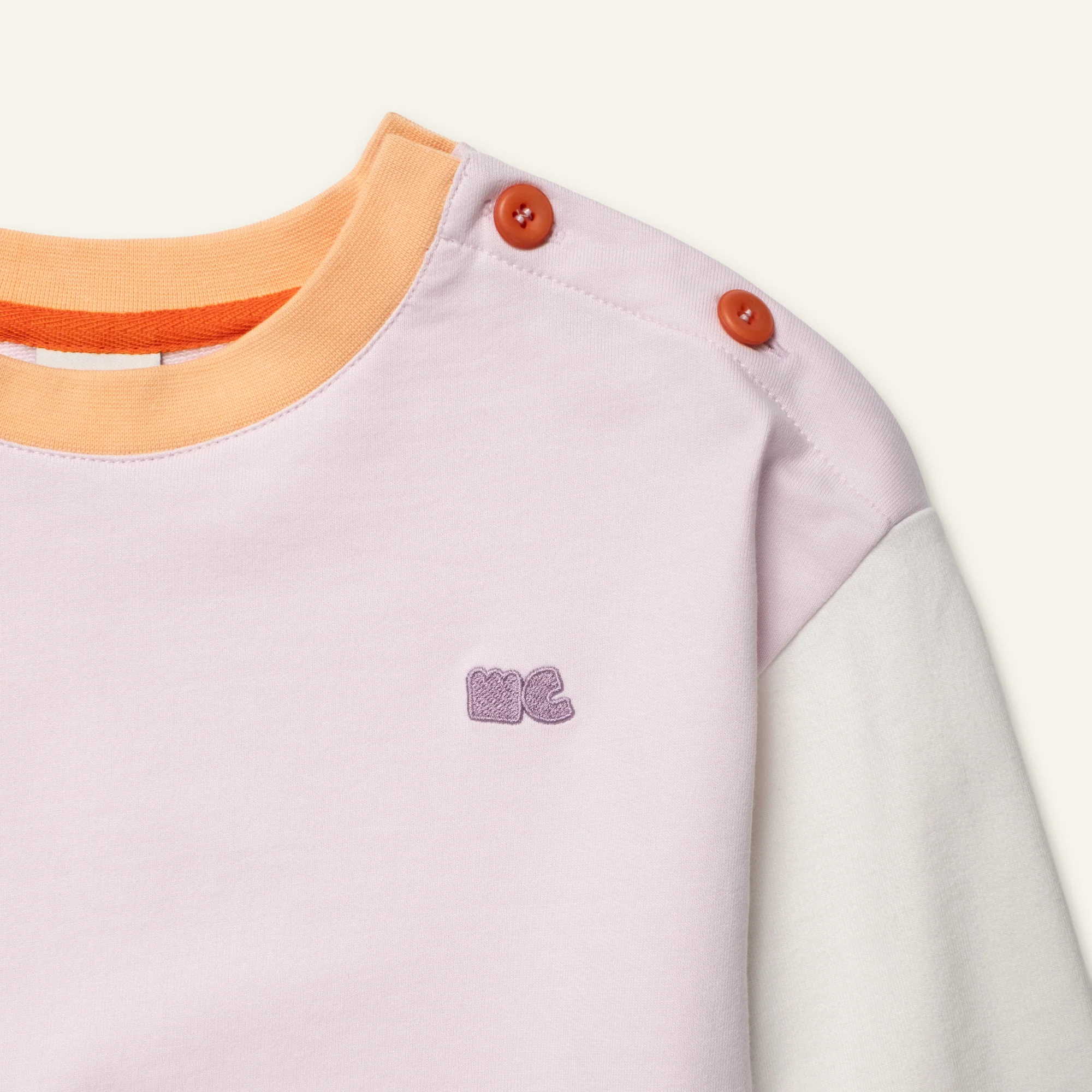 Lilac Colorblock Sweatshirt - Image 3