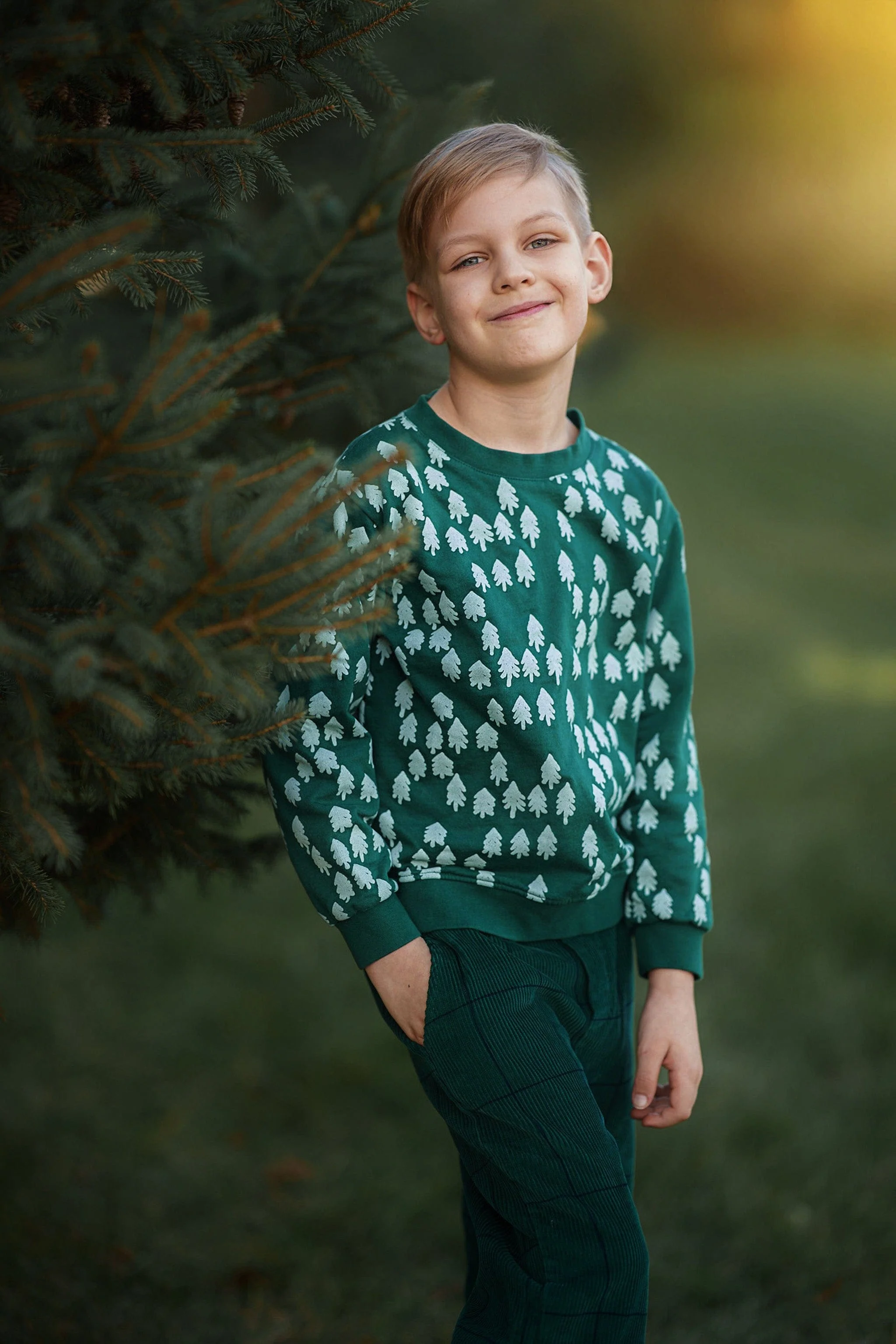 Snowy Pine Sweatshirt - Image 6