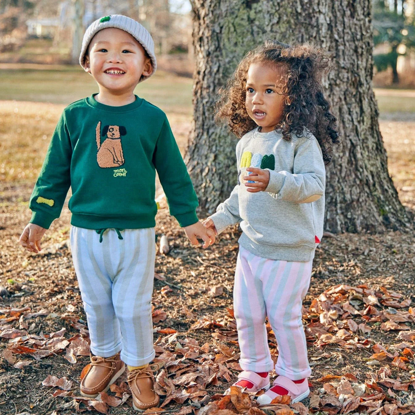 Recycled Cotton Spot Baby Sweatshirt - Image 7