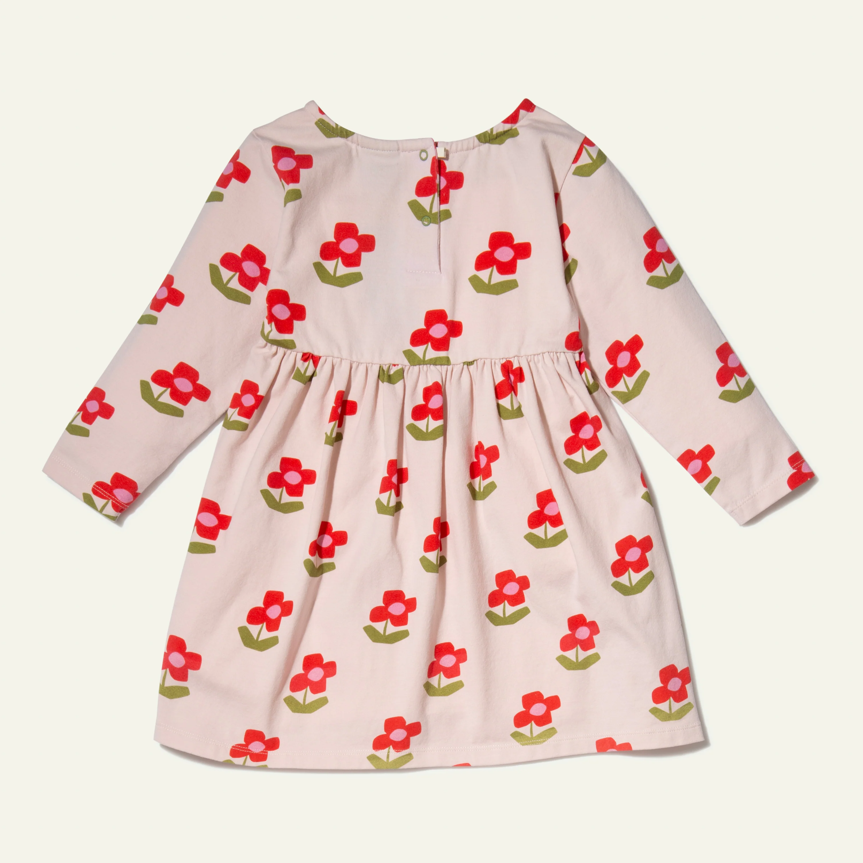 Recycled Jersey Flowers Baby Dress - Image 3