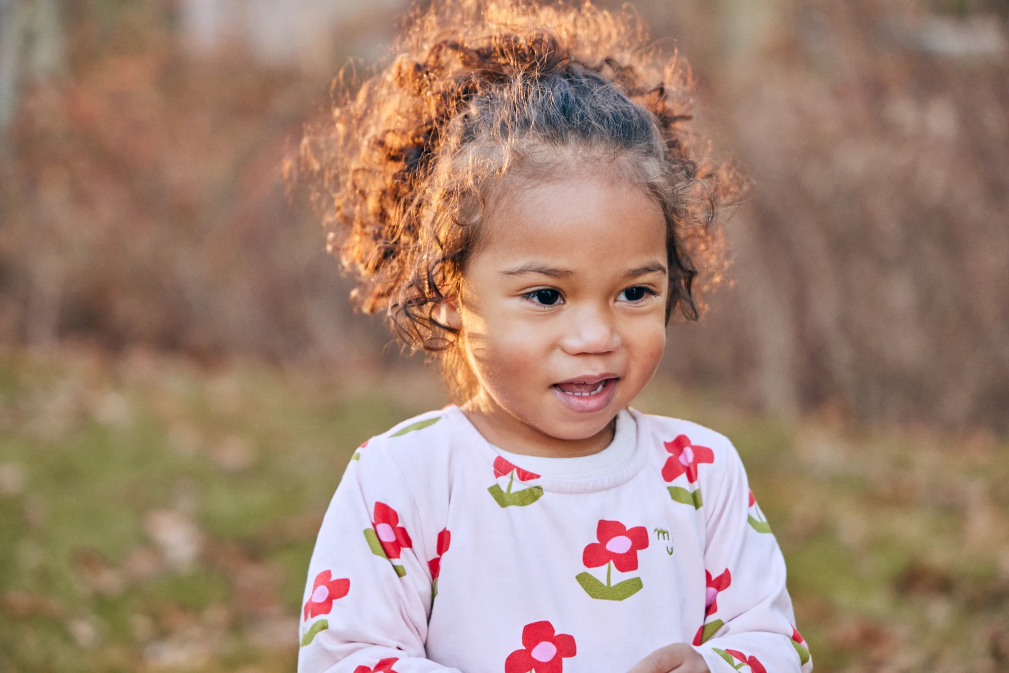Recycled Jersey Flowers Baby Dress - Image 4