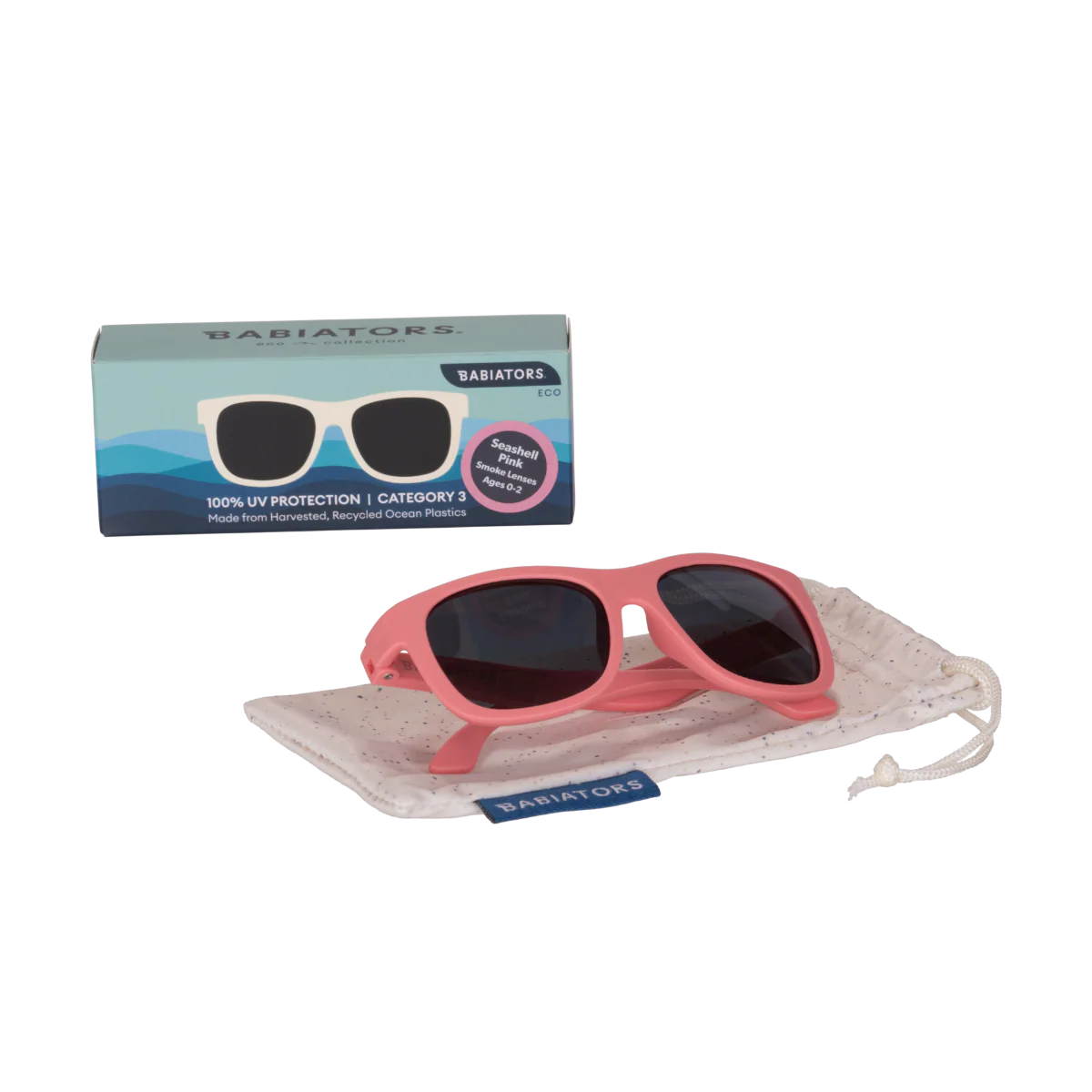 Seashell Pink Eco Navigator I Smoke Lenses - Image 4