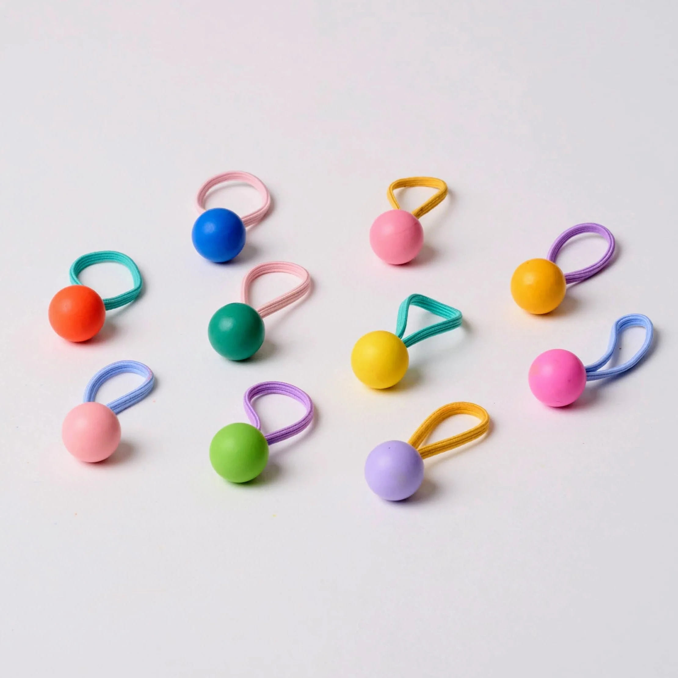Small Hair Ties Multicolor (Set of 10) - Image 4