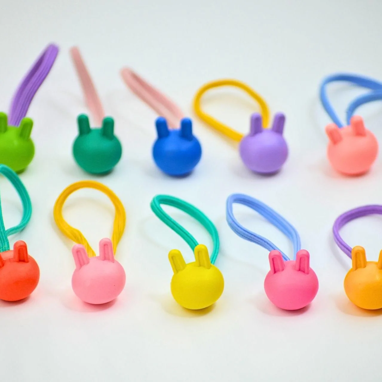 Small Hair Ties Multicolor (Set of 10) - Image 5