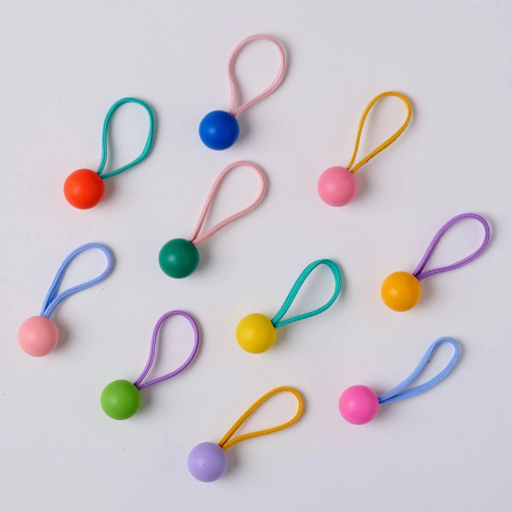 Small Hair Ties Multicolor (Set of 10) - Image 6