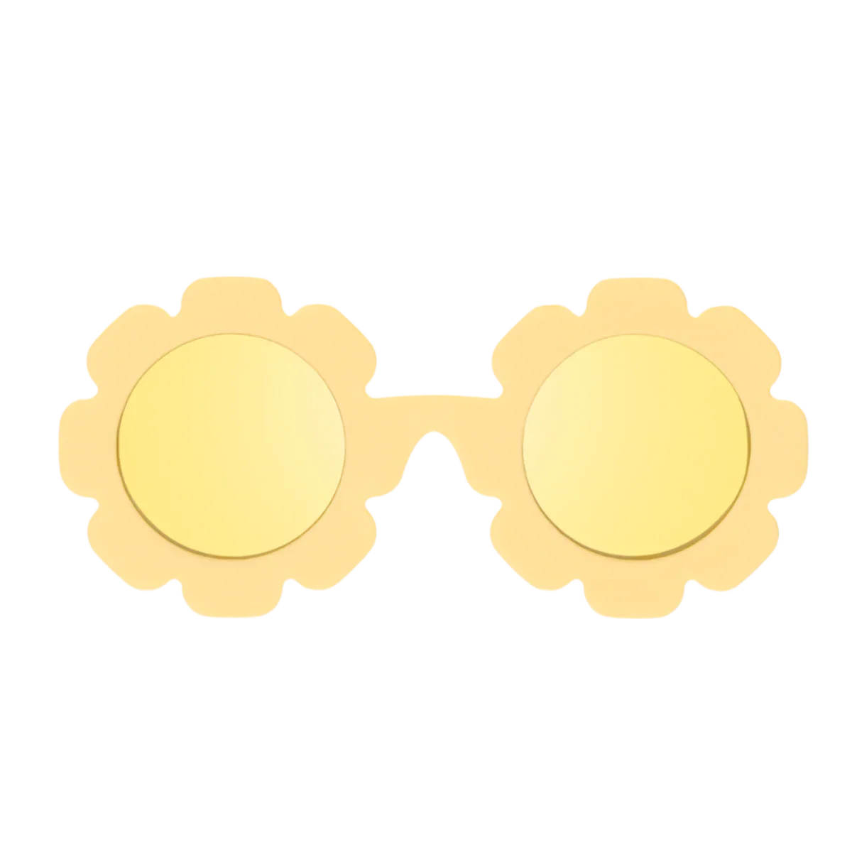 Sun Ray Flower | Yellow Polarized Mirrored Lenses