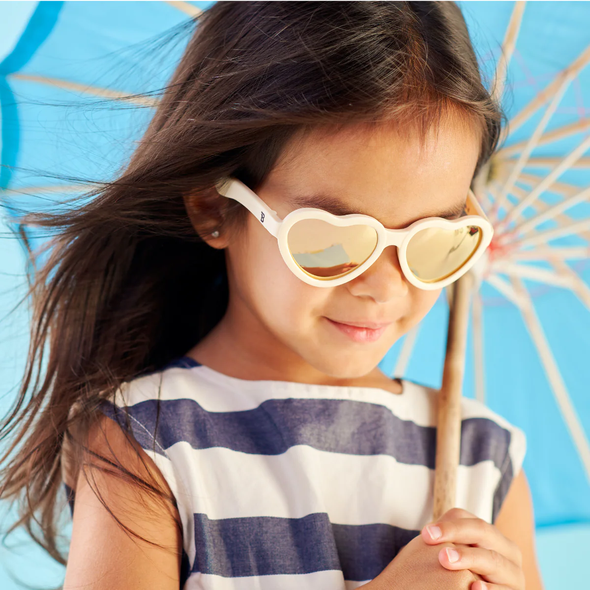 Sweet Cream Heart | Polarized Rose Gold Mirrored Lenses - Image 5