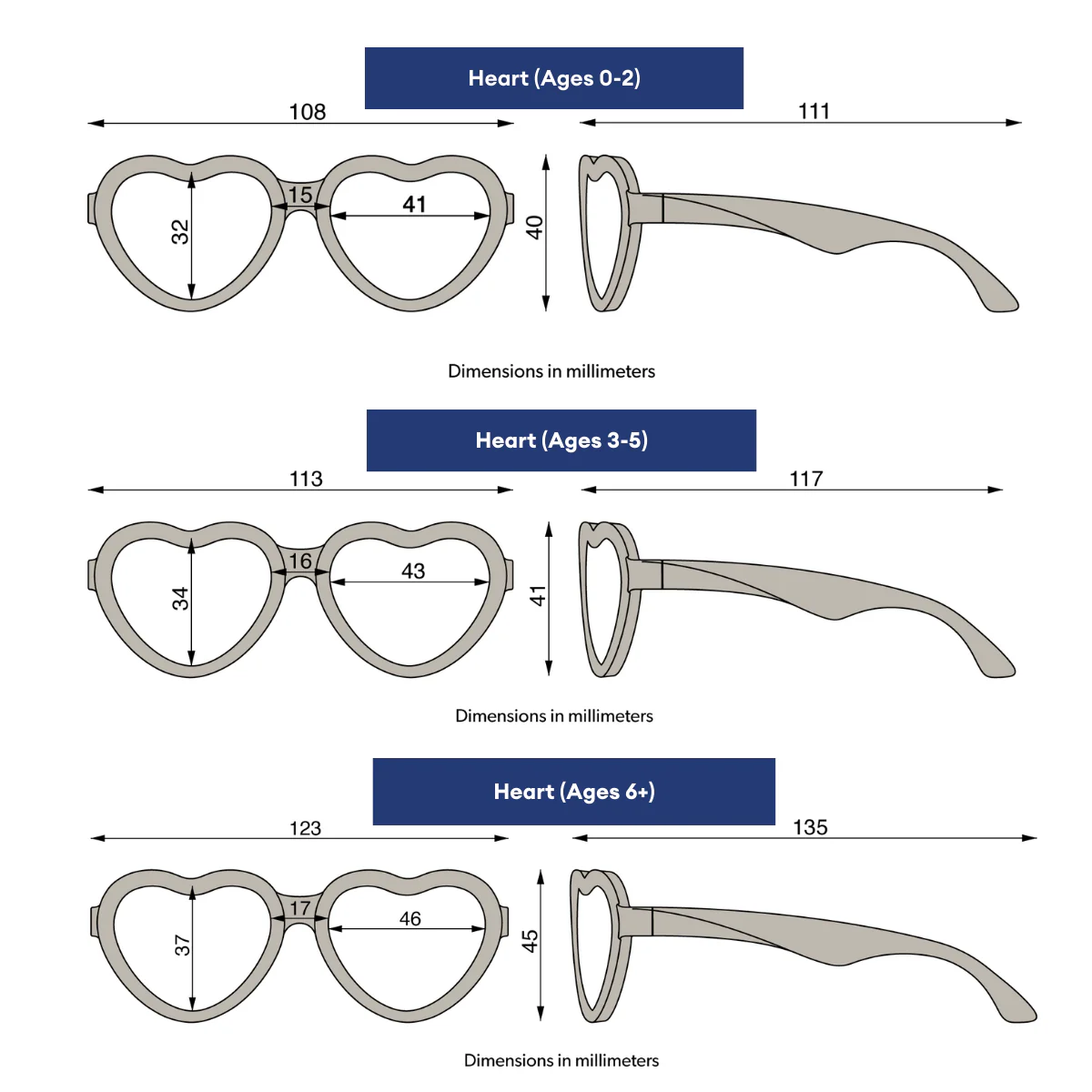 Sweet Cream Heart | Polarized Rose Gold Mirrored Lenses - Image 7